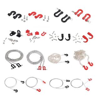 RC模型车通用彷真心情金属装饰件救援扣 炼钩 绳钩 绞盘钩 拖车钩