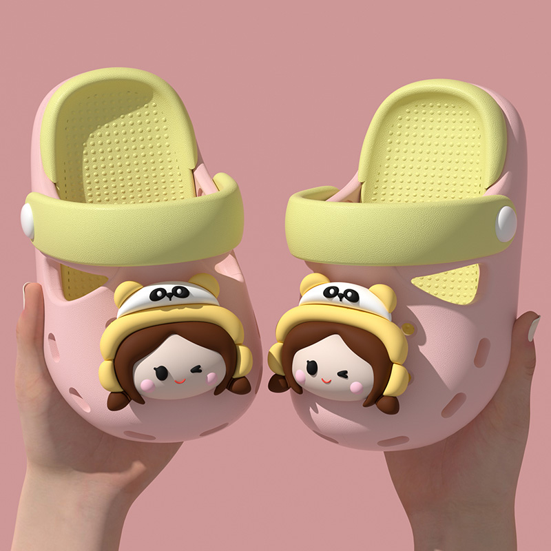 儿童洞洞鞋女童夏季可爱