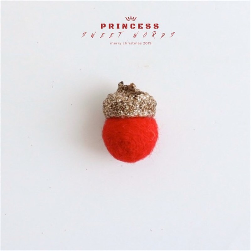 2cm球羊毛毡橡果圣诞装饰配件干花果实diy材料