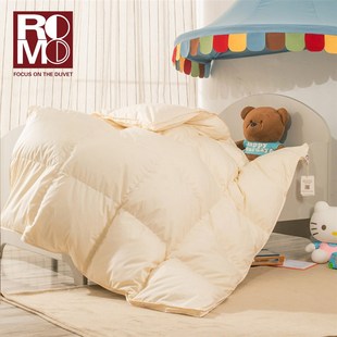 Romo 绒慕单人儿童羽绒被幼儿园被婴儿宝宝95白鹅绒冬被子加厚
