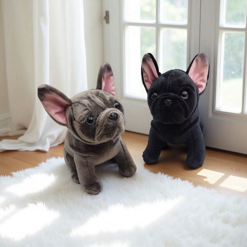 真法斗犬公仔毛绒玩具牛偶