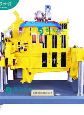 景联云创VAL-SXJP-FT220山推TY220履带推土机发动机解剖动态教学