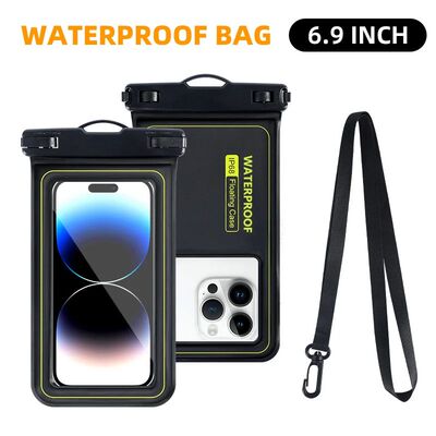 PVC Dry Bag Beach Touch Screen Swimming Pool Boating Kayakin
