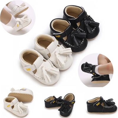 New Fashionable Tassels Unisex Leather Shoes Anti-slip Soft