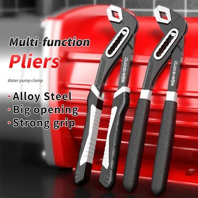 OUDISI Water Pump Pliers Quick-Release Plumbing Pliers Pipe