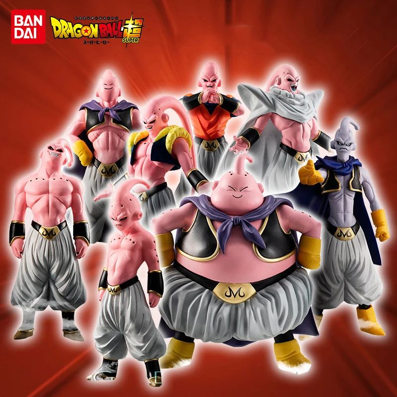 Hot 8pcs/Set  Dragon Ball Z Anime Figure Majin Buu  Fat Buu
