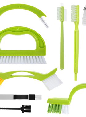 9 Pack Groove Cleaner Brush Set Multipurpose Hand-held Clean