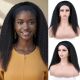 Synthetic Straight Wig High Hair Short Puff Kinky