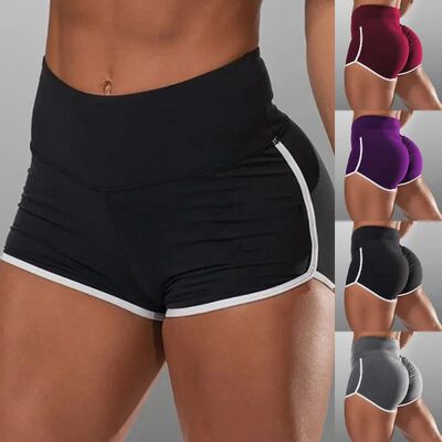 Women Sports Yoga Shorts Workout Fitness Female Running Spor