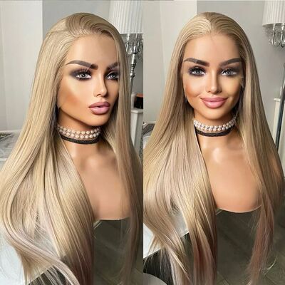 Synthetic Lace Front Wig Long Straight Hair Lace Wigs for Wo