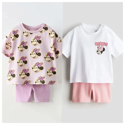 0-4year Girls Clothes Set Kids Clothes Summer Girl T-shirt S