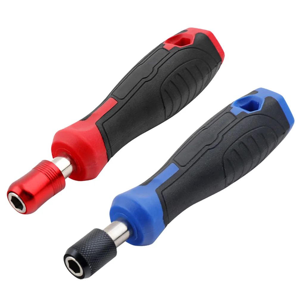 1pc 1/4'' Hex Screwdriver Handle Magnetic Screw Driver Bits