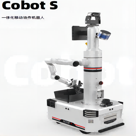 松灵Cobot EDU S具身智能移动操作复合机器人高性能工控机多自由度机械臂工业商业服务业分拣搬运协助