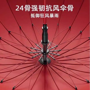 抗风暴雨结实伞 超大防水套雨伞长柄自动加固加大大号双人男士