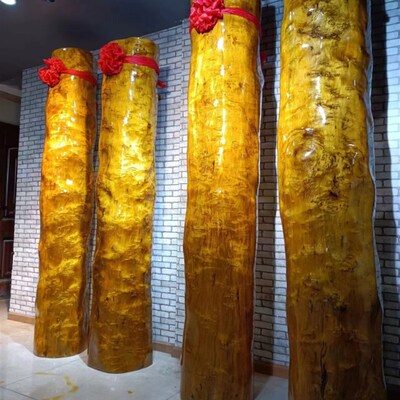 定制金丝楠横财摆件木制雕刻工艺品棺材定制来料加工寿盒人物神像