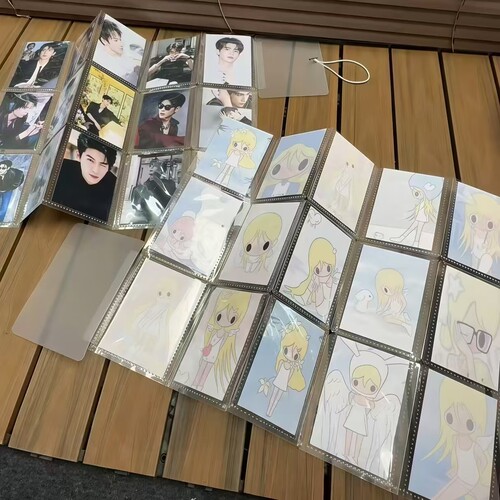 15宫格折叠卡册便携小卡收纳册