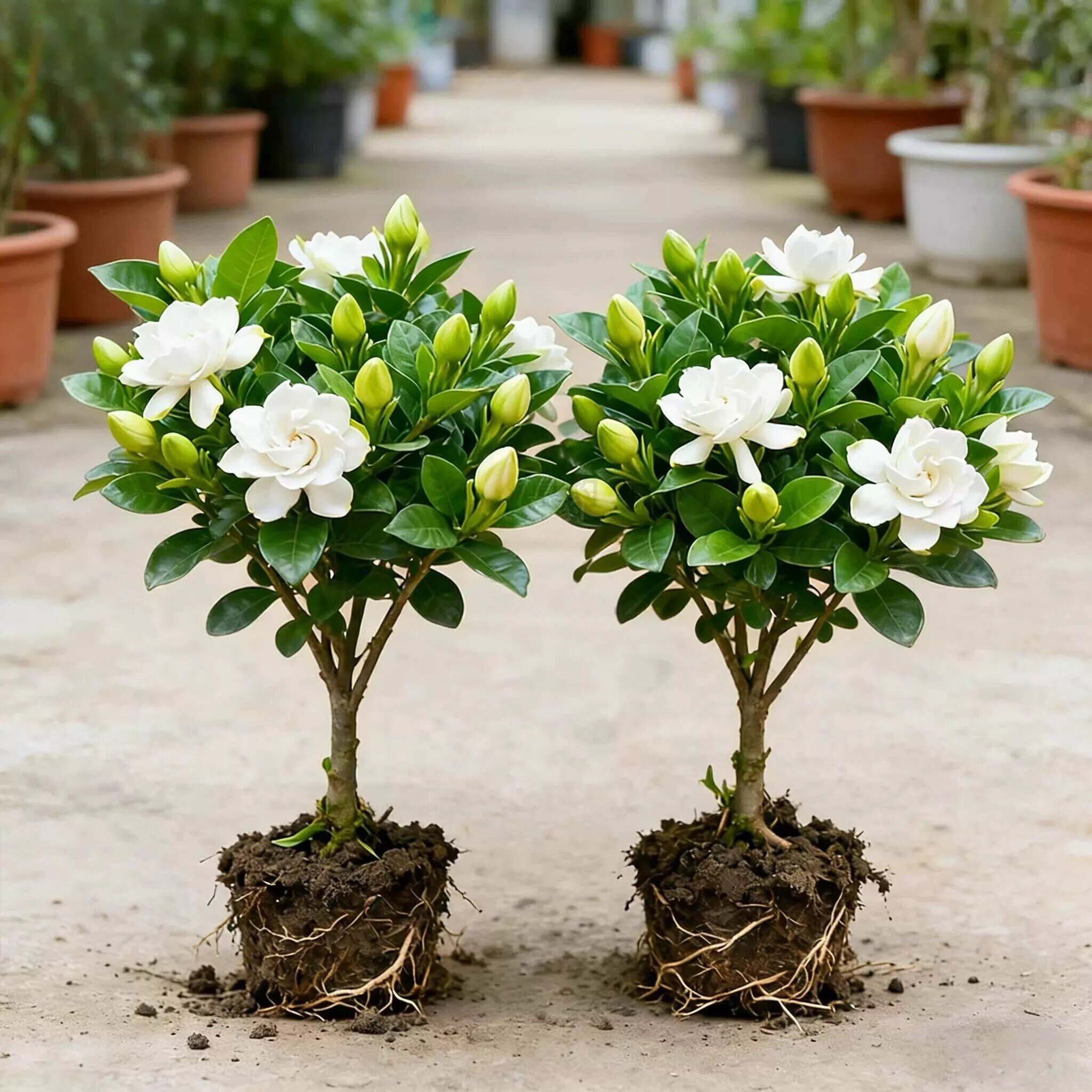 独杆棒棒糖栀子花阳台盆栽带花苞树苗浓香型水培植物室内外四季开