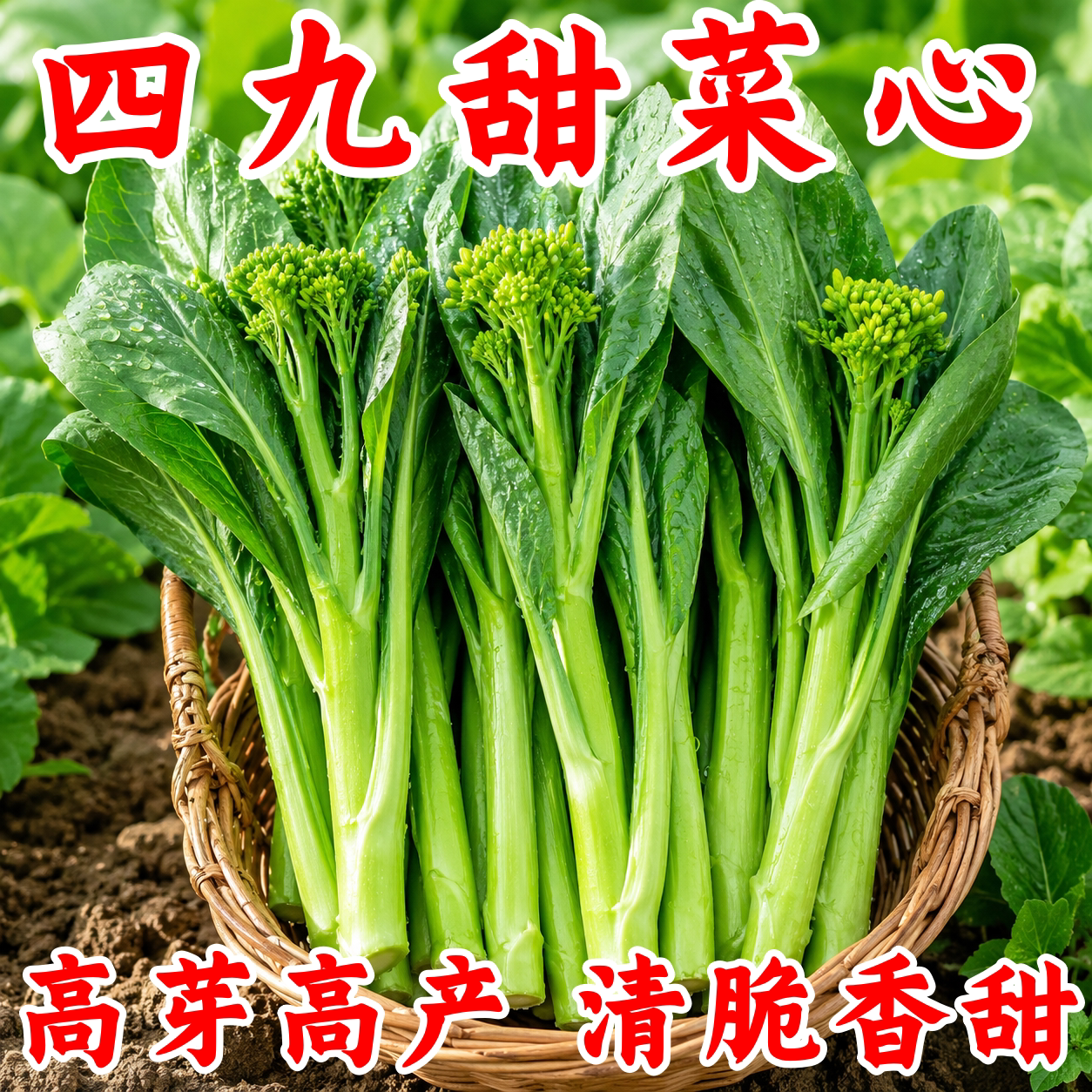 四季播耐湿抗热甜菜心种子