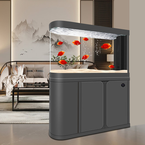 御品空间新款屏风鱼缸