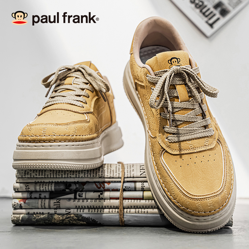 大嘴猴运动皮面休闲板鞋小众潮鞋