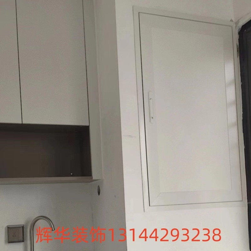 隔音门装饰防风检修空调外机飘窗管道管井门防水隔热铝合金阳台门