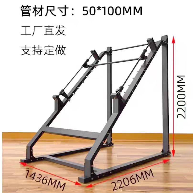 斜身引体器材中学女生体育用品高度可调稳定学生引体架中考体育