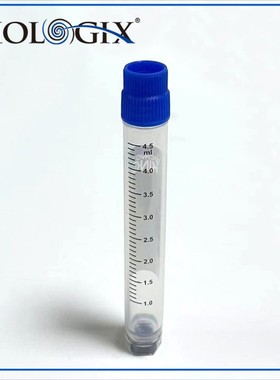 88-9503巴罗克5.0ml外旋三码合灭菌可立冻存管，蓝色盖子