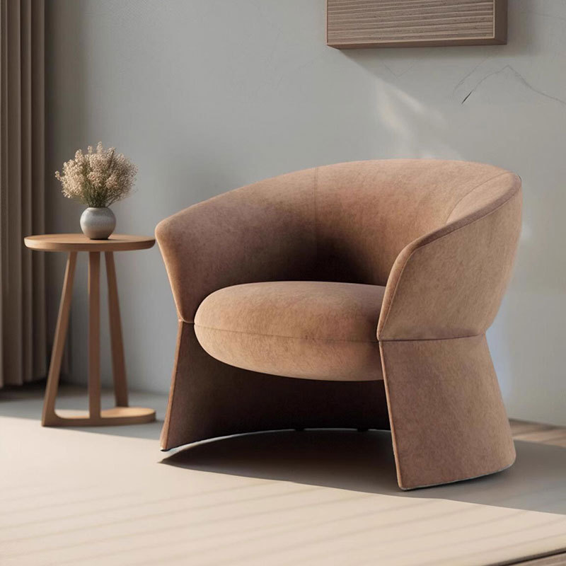 酒杯懒人沙发|北欧简约布艺单人沙发椅设计师现代洽谈椅