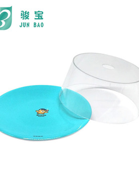 日式旋转寿司盘128mmPC盖可洗日式餐盖不易裂加厚透明盘现货批发