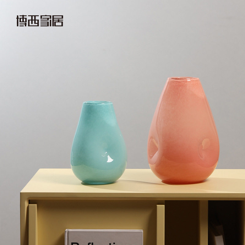 博西家居 彩色春笋不规则按坑水培玻璃花瓶摆件家居软装饰品花器,模玩/动漫/周边/娃圈三坑/桌游,文化/体育周边,淘宝优惠券,粉丝福利购,淘宝优惠卷