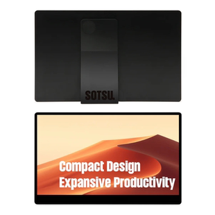 14寸全兼容便携显示器5W功耗直连免供电1080P高清多设备即插即用