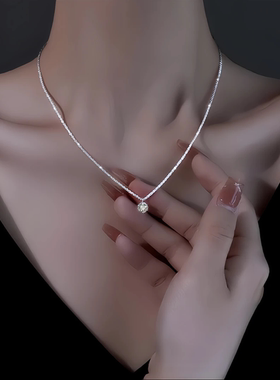 抖音同款精美爆款气质轻奢时尚满天星项链（31587）方包+海洋少女