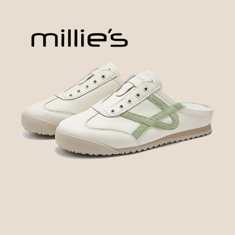MILLIE'S/妙丽厚底穆勒鞋