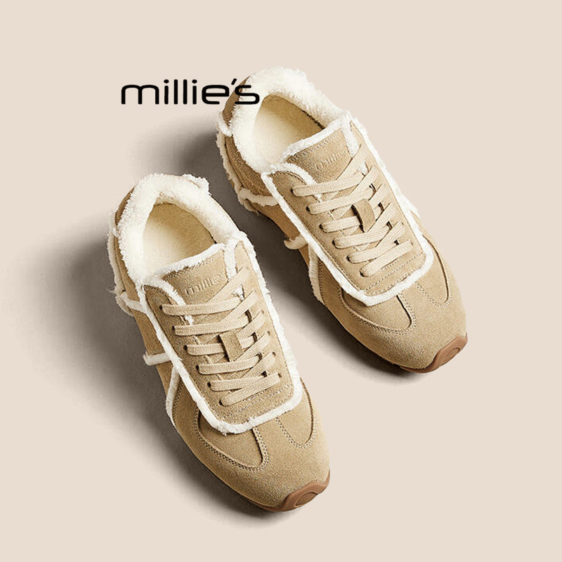 MILLIE'S/妙丽内增高德训鞋