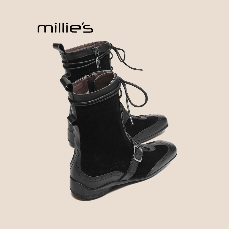MILLIE'S妙丽休闲靴子新款巨好看