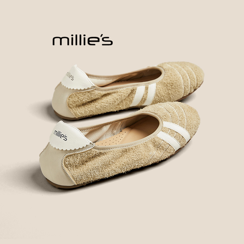 MILLIE'S/妙丽蝴蝶结单鞋婚鞋