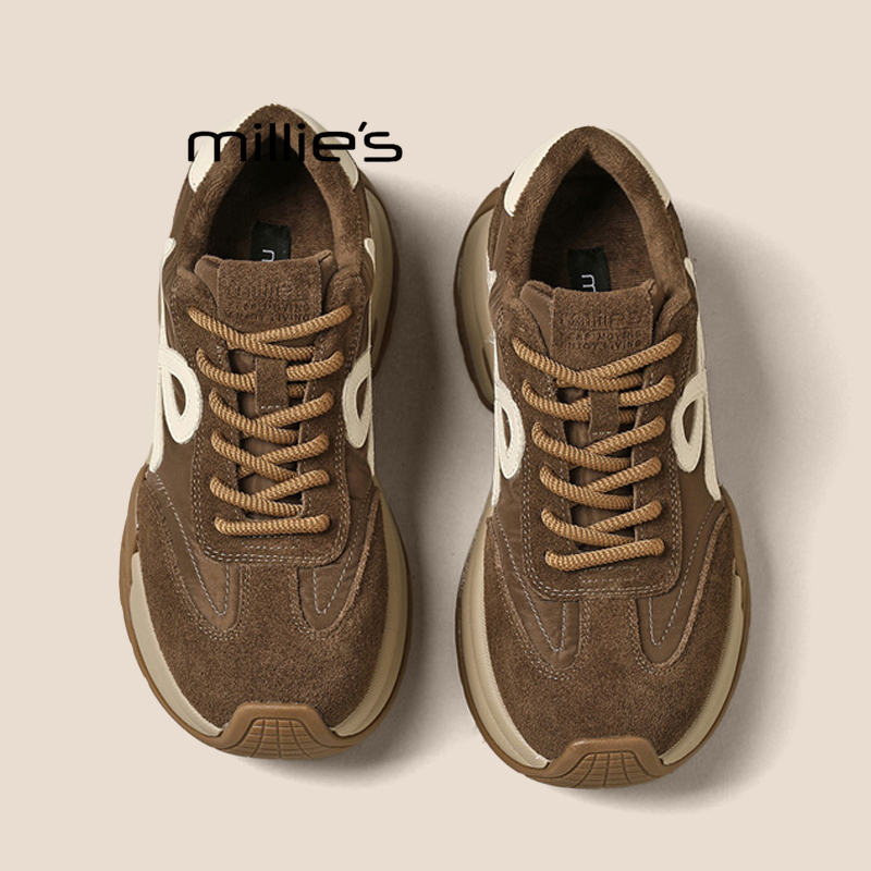 MILLIE'S厚底加绒阿甘鞋