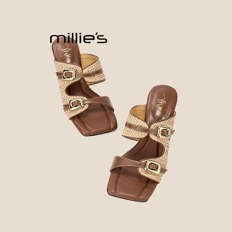 MILLIE'S/妙丽法式绝美凉鞋