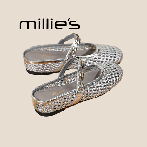 MILLIE'S/妙丽包头拖鞋