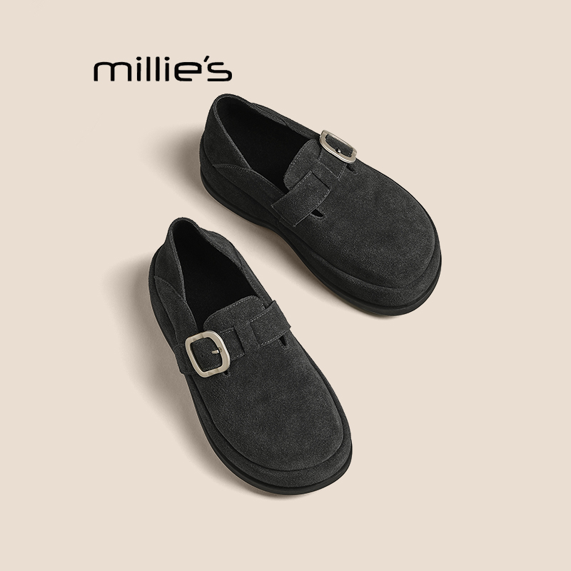 妙丽增高复古勃肯鞋巨好看