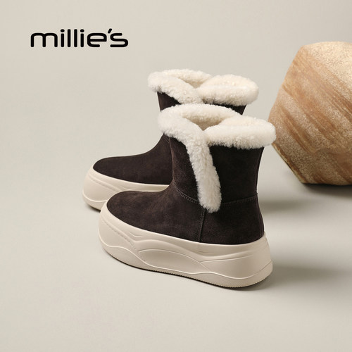 MILLIE'S/妙丽冬季新款雪地靴