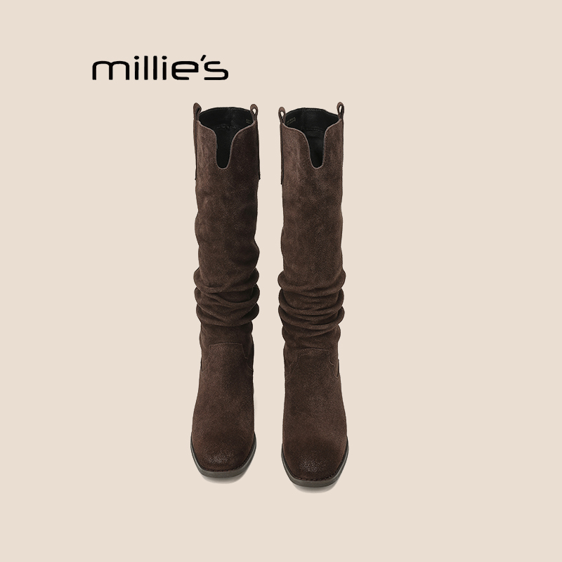 MILLIE'S/妙丽西部牛仔靴巨好看