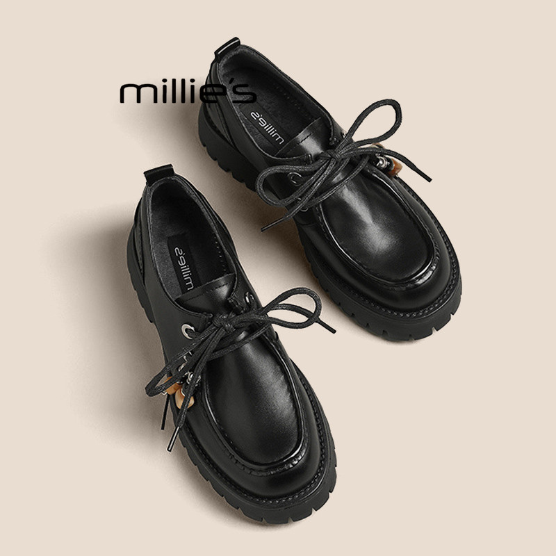 MILLIE'S/妙丽增高百搭乐福鞋