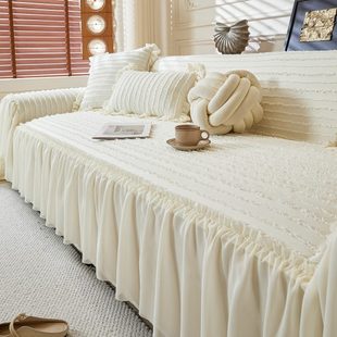 2025新款 沙发全盖毯沙发巾 沙发盖布四季 通用防滑沙发毯高级感法式