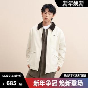 带领休闲时尚 Champion冠军夹克男开衫 boy系列 纯棉外套 City