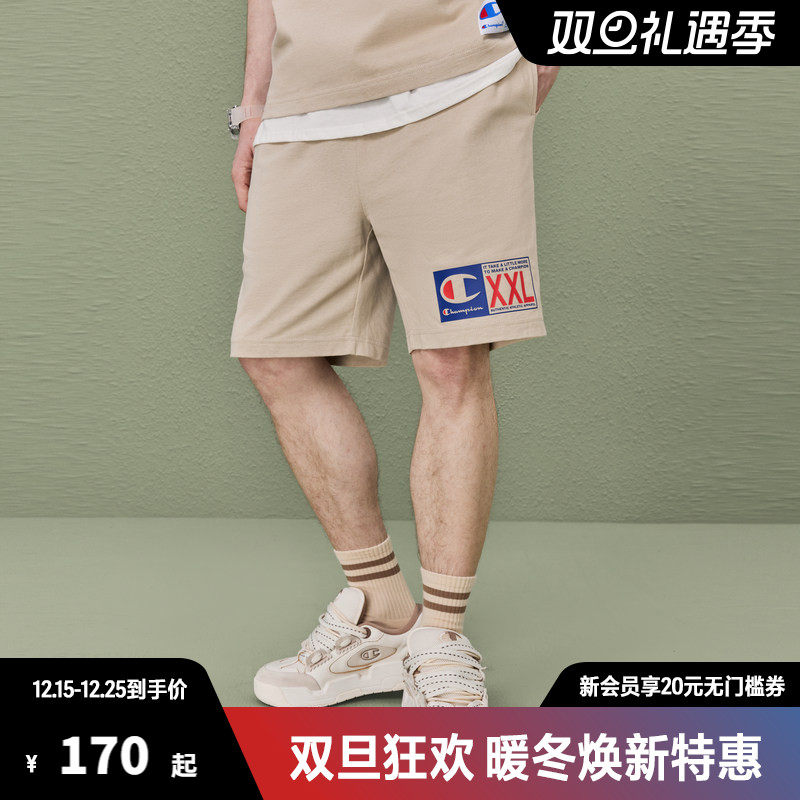 Champion冠军短裤直筒五分裤子