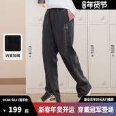 简约运动裤 Champion冠军卫裤 女草写logo刺绣休闲长裤 纯色潮牌