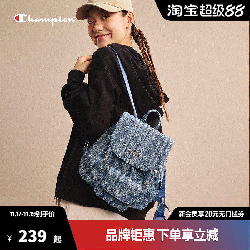 Champion冠军双肩包女2025新款