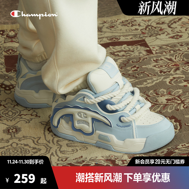 CHAMPION冠军可撕魔术贴面包鞋