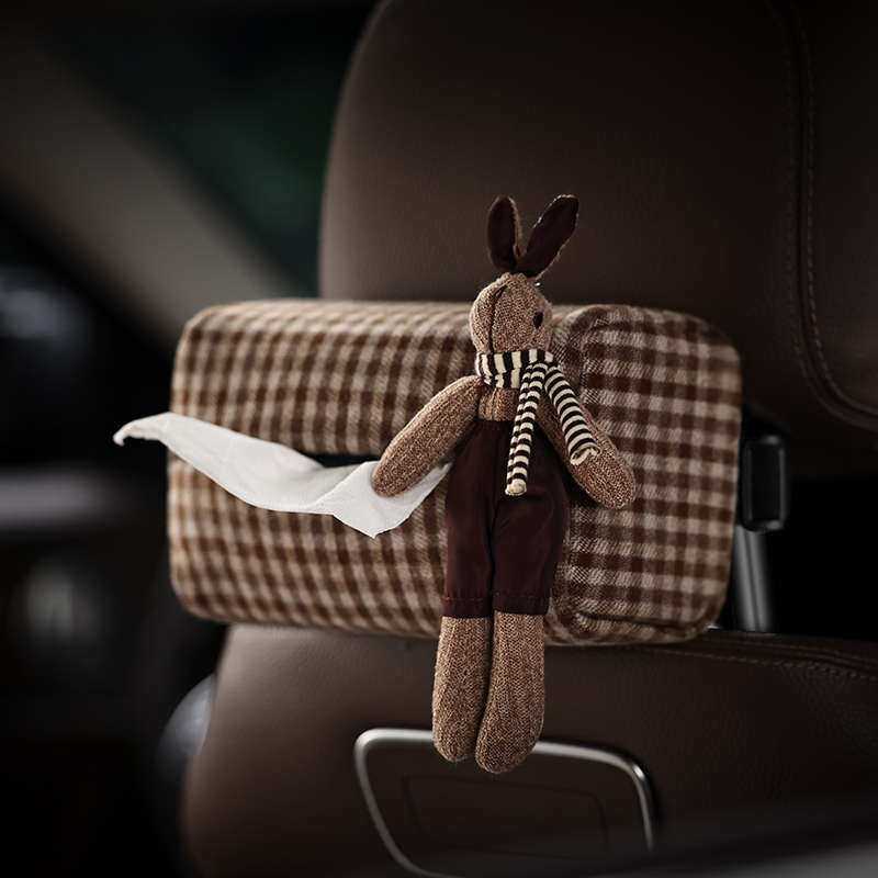 围巾兔汽车纸巾盒车用抽纸盒纸巾包创意车载挂式纸巾盒车上装饰品,汽车用品/电子/清洗/改装,车用纸巾盒/套,淘宝优惠券,粉丝福利购,淘宝优惠卷